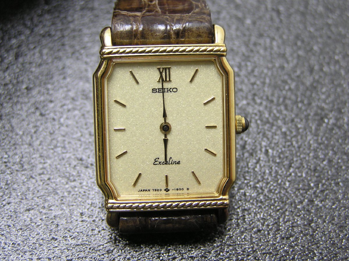 ★ハローカメラ★ 1円スタート 2231 SEIKO セイコー EXCELINE エクセリーヌ 7320‐1800 SGP 30 腕時計 ジャンク 要修理 レディース