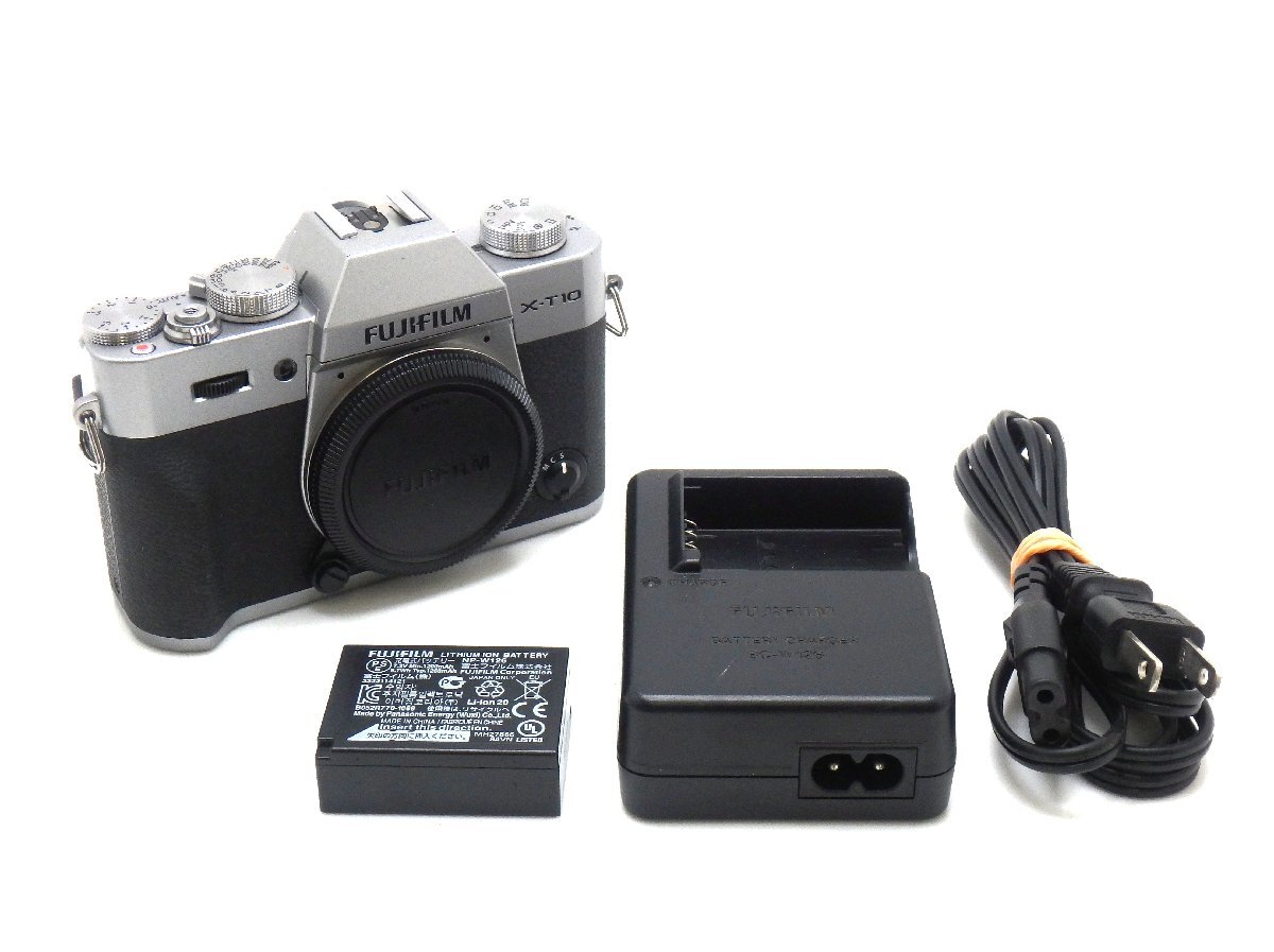 ★1円★ハローカメラ★ 2125 フジフィルム FUJIFILM X-T10 ボディ B.57005887 1630万画素 充電器付き 動作品 即決あり