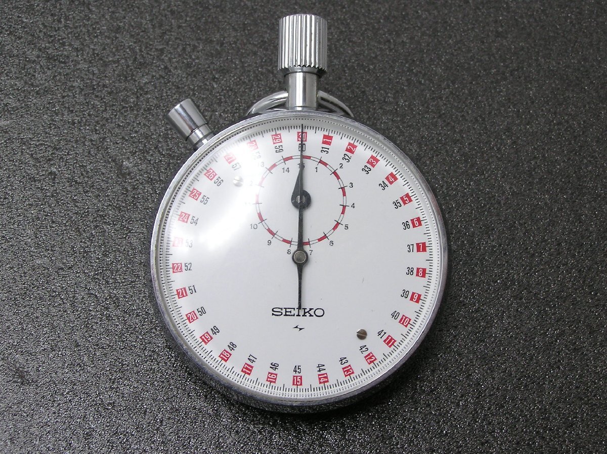 1円スタート★ハローカメラ★ 2250 SEIKO セイコー ストップウォッチ 手巻き 88‐5021 動作品
