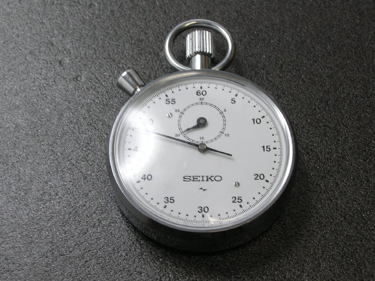 1円スタート★ハローカメラ★ 2245 SEIKO セイコー ストップウォッチ 手巻き 88‐5110 動作品