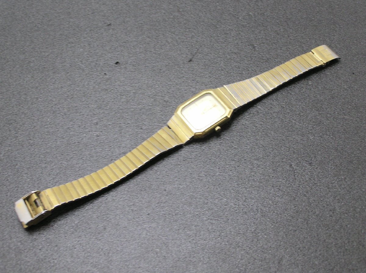 1円スタート★ハローカメラ★2247 CITIZEN シチズン EXCEED 腕時計 メンズ 2720‐271081 クォーツ ジャンク 要修理