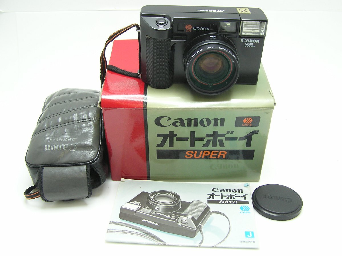 ★ハローカメラ★2303　キャノン　Canon AUTOボ-イボイAF35ML　｛40mm：2.8）箱有 動作品、現状、即決有り★★
