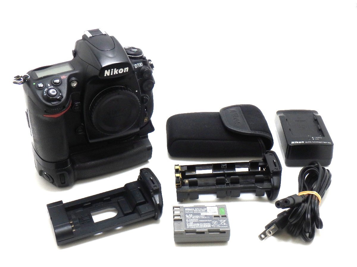 ★1円★ハローカメラ★ 2133 ニコン Nikon D700 ボディ B.2186645 MB-D10付き 1210万画素 コンパクトフラッシュ専用 難あり動作品 即決あり