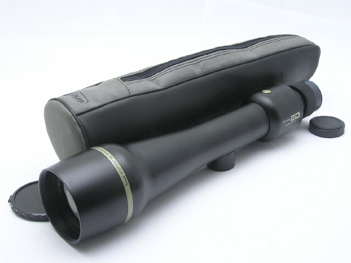 1円★ハローカメラ★2174 ビクセン Vixen 単眼鏡 SPOTTING ED 30X60mm FIELD 2.0° MULTI CORTED【レンズ：要清掃】動作品ジャンク 即決有