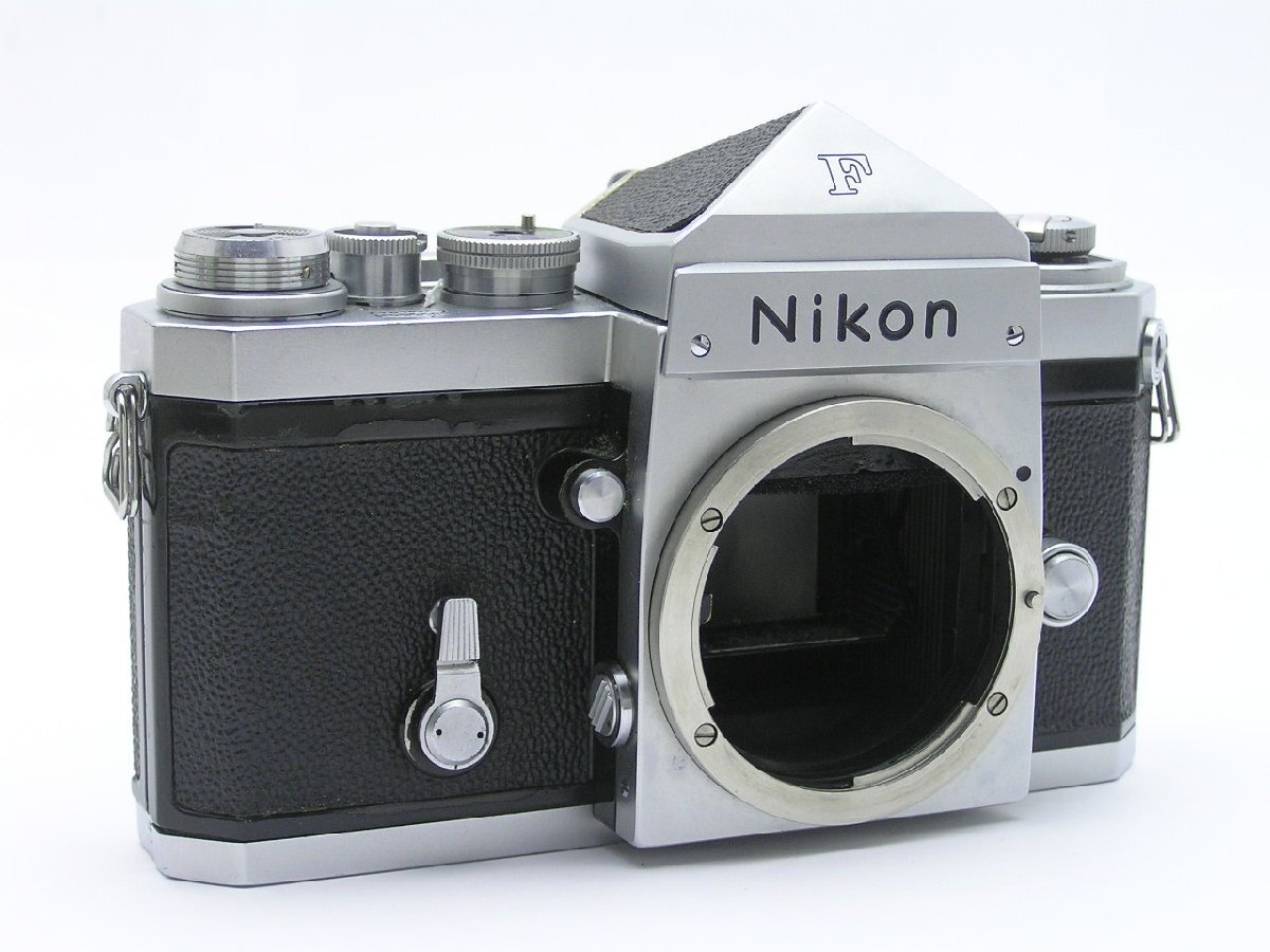 ★1円★ハローカメラ★2183 日本光学 Nikon F アイレベルファインダー付 Body No.6466752 【難有：要修理】動作品 ジャンク扱い 即決あり