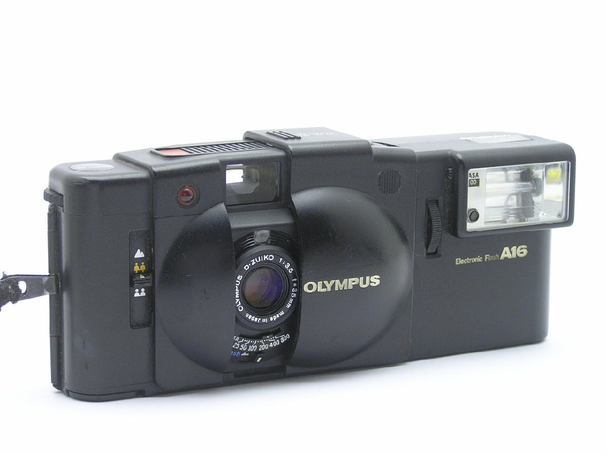 ★1円★ハローカメラ★2192 オリンパス OLYMPUS XA 2 D.ZUIKO 1:3.5 f=35mm No.4318506 Flash A16付 【難有：動作品】、現状、　即決有り