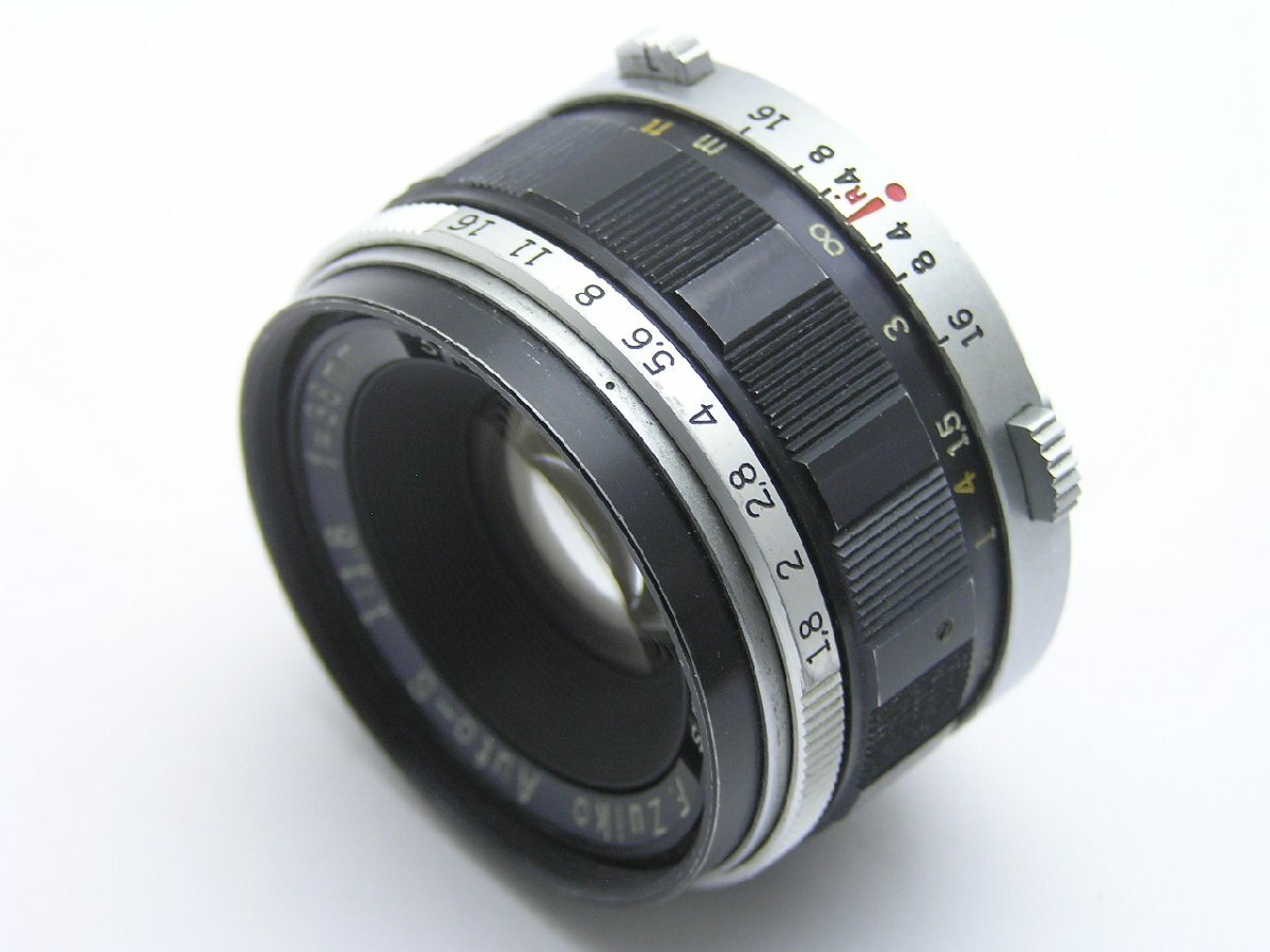 ★1円★ハローカメラ★2200 オリンパス Olympus F.Zuiko Auto-S 1:1.8 f=38mm No.340567 【レンズ：要清掃】動作品ジャンク 即決有り