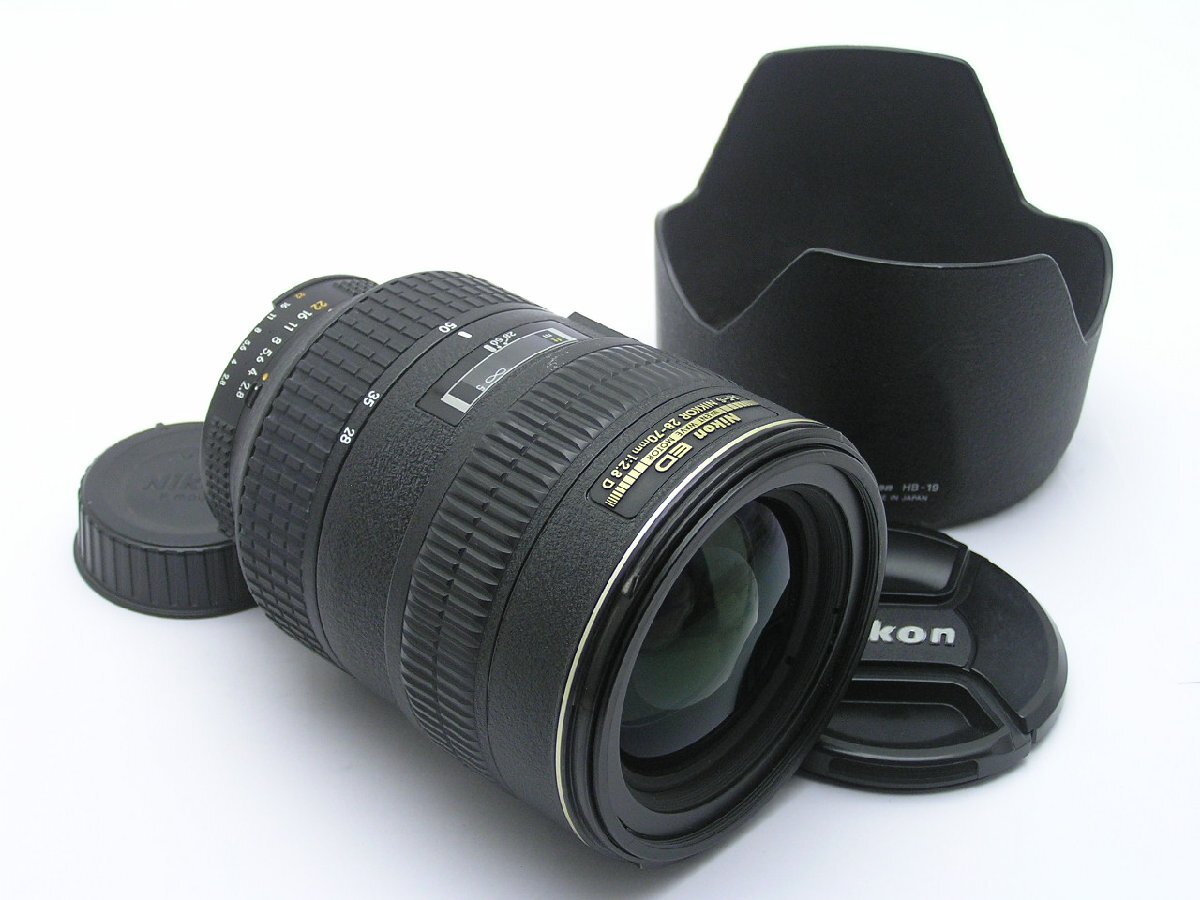 ★1円★ハローカメラ★2201 ニコン Nikon ED SILENT WAVE MOTER AF-S NIKKOR 28-70mm 1:2.8 D No218890 AF動作不良 要修理 即決あり