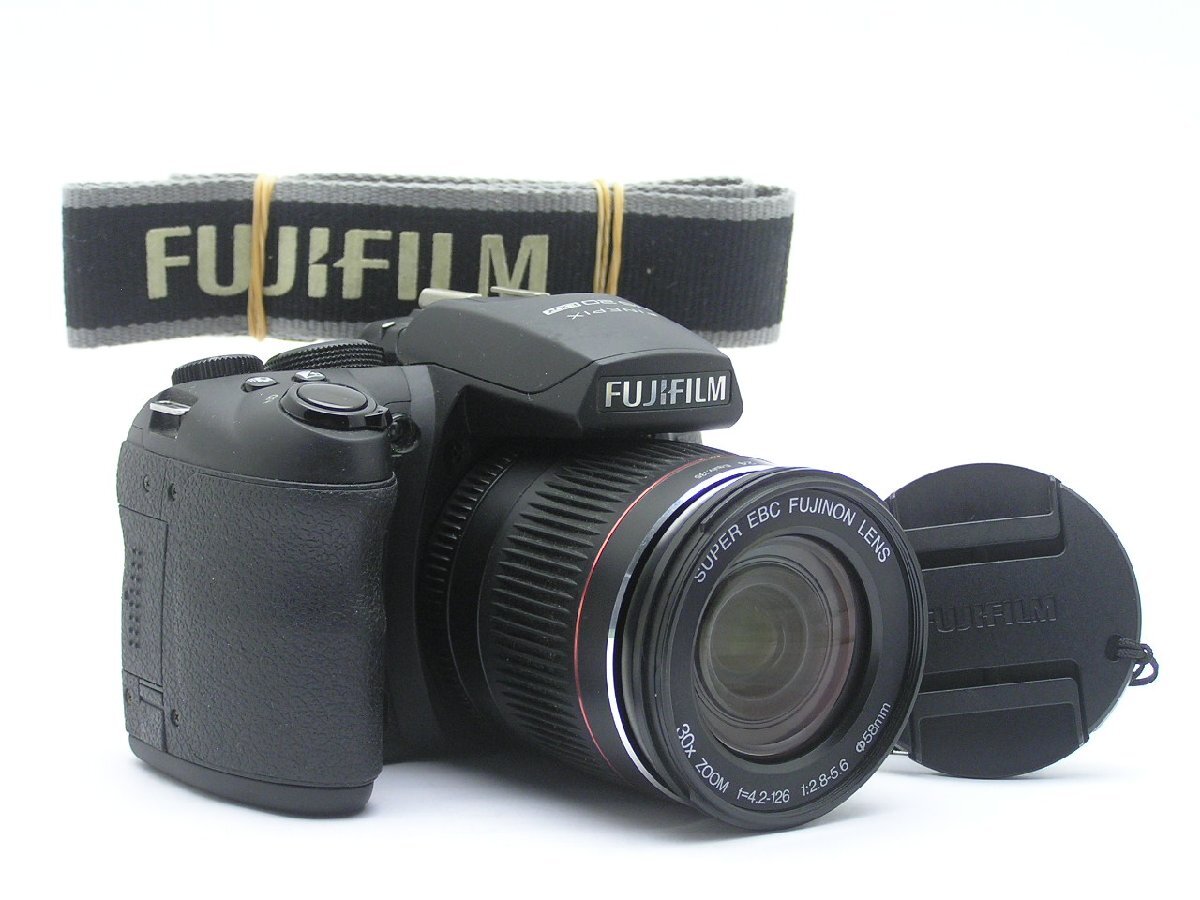1円★ハローカメラ★2209 フジフィルム FUJIFILM FINEPIX HS 20 EXR SUPER EBC FUJINON 1600万画素 単三仕様 難有り動作品 即決あり