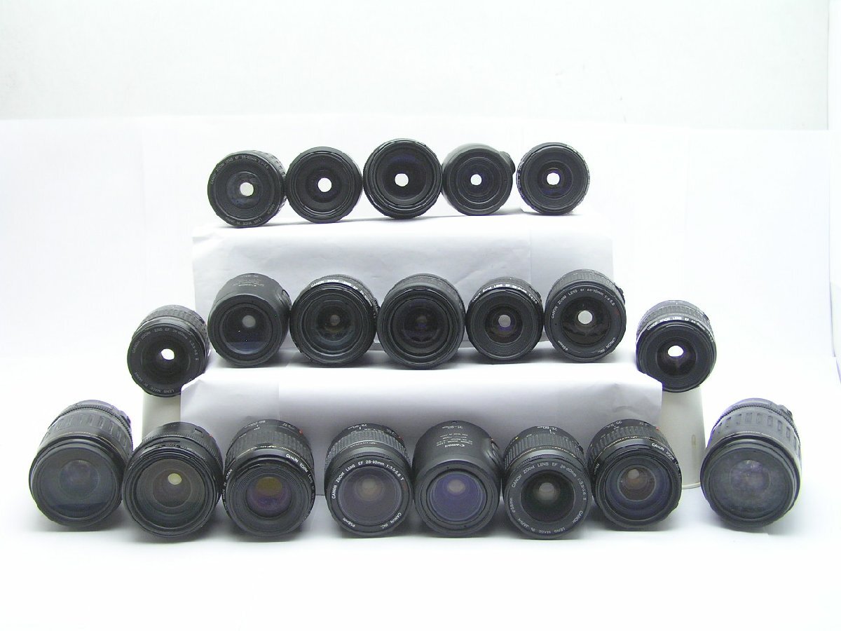 ★ハローカメラ★2292 キャノン 純正レンズ：Canon　EF１００-３００mm 4.5-5.6 【AF動作OK：他は未確認】ジャンク 20本 現状 即決