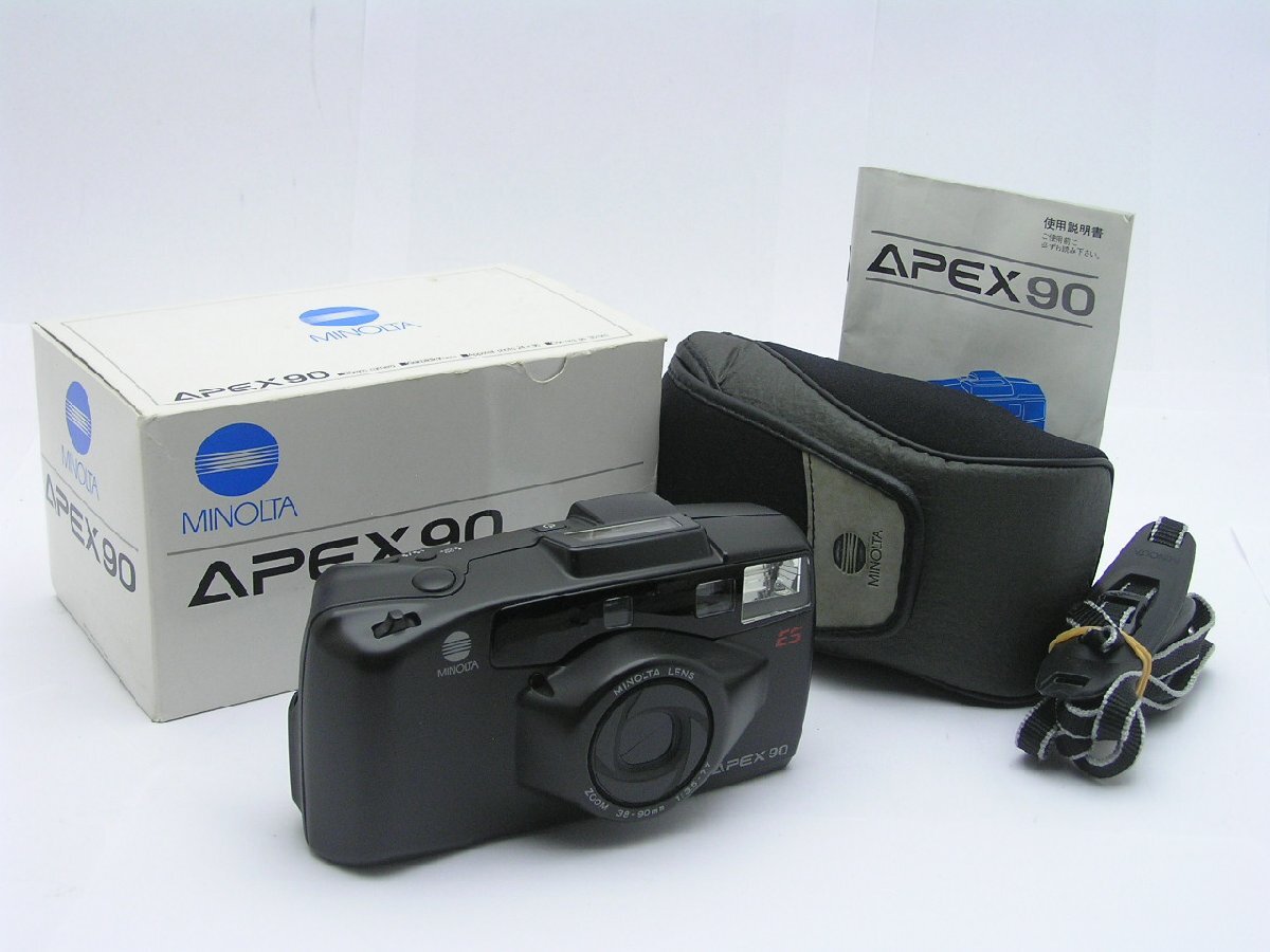 ★ハローカメラ★2295 ミノルタ MINOLTA APEX90 箱有 動作品 現状 即決有り★【外観は綺麗】★1円スタート