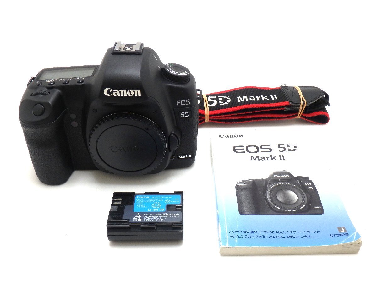 1円★ハローカメラ★ 2123 キャノン Canon EOS 5D Mark II ボディ B.0710303371 約2110万画素 コンパクトフラッシュ専用 動作品 即決あり