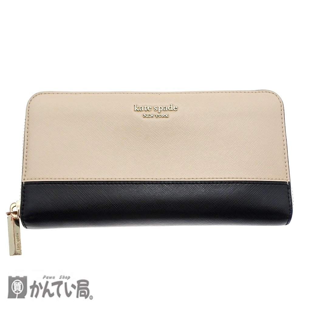 Kate Spade ケイトスペード PXRU7848 スペンサージップ アラウンド コンチネンタル ウォレット ラウンドファスナー 長財布 レディース