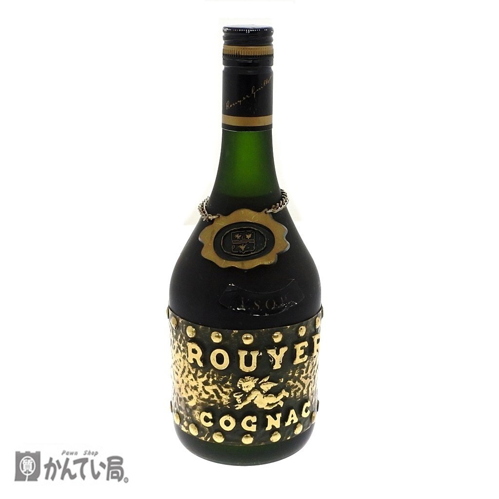 【お酒】未開栓 保管品 ROUYER ルイエギレ ブランデー コニャック 700ｍｌ 40度 COGNAC 本体のみ 古酒 洋酒