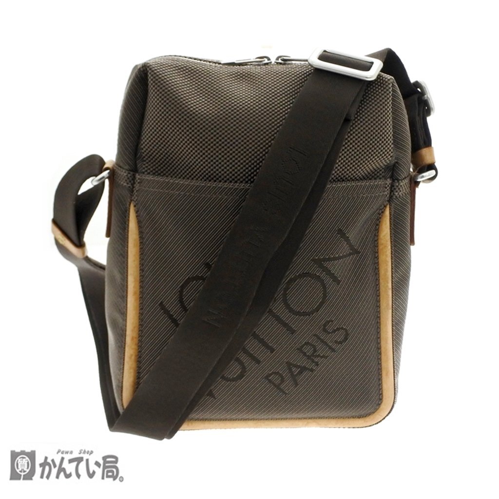 LOUIS VUITTON ルイヴィトン ダミエ ジェアン シタダン M93040 SP0035 ショルダーバッグ 斜め掛け かばん ブラウン系 男女兼用