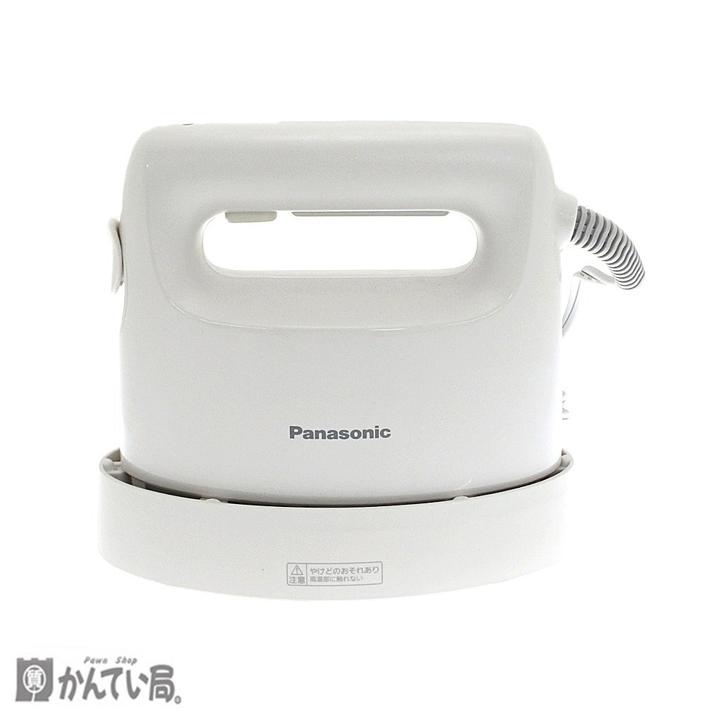 Panasonic パナソニック 衣類スチーマー NI-FS430 2023年製 アイロン 質量：約670ｇ(スタンド含まず) 簡易通電確認済み 現状販売品