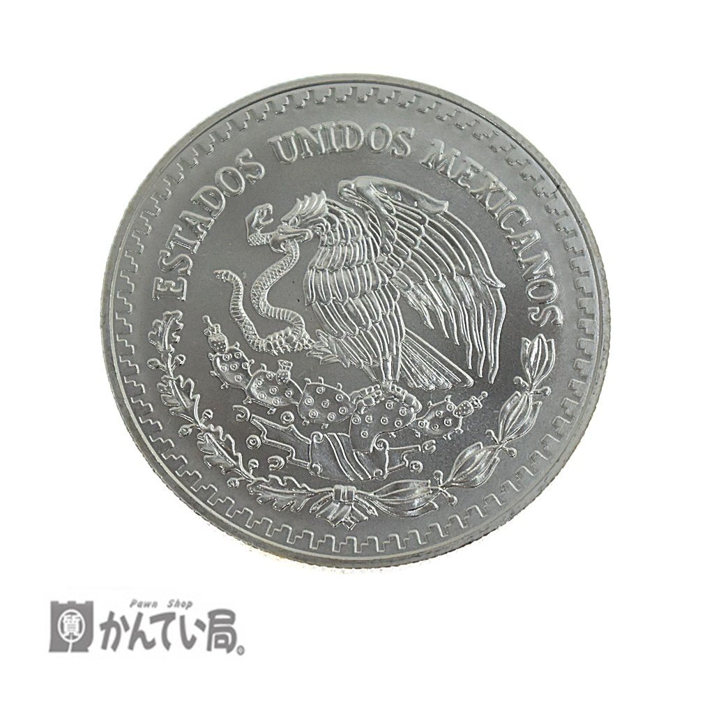 【古銭】 希少 美品 保管品 ESTADOS UNIDOS MEXICANOS 1998年 リベルタッド 銀貨 1OZ 999 メキシコ 独立の天使 Libertad コレクション