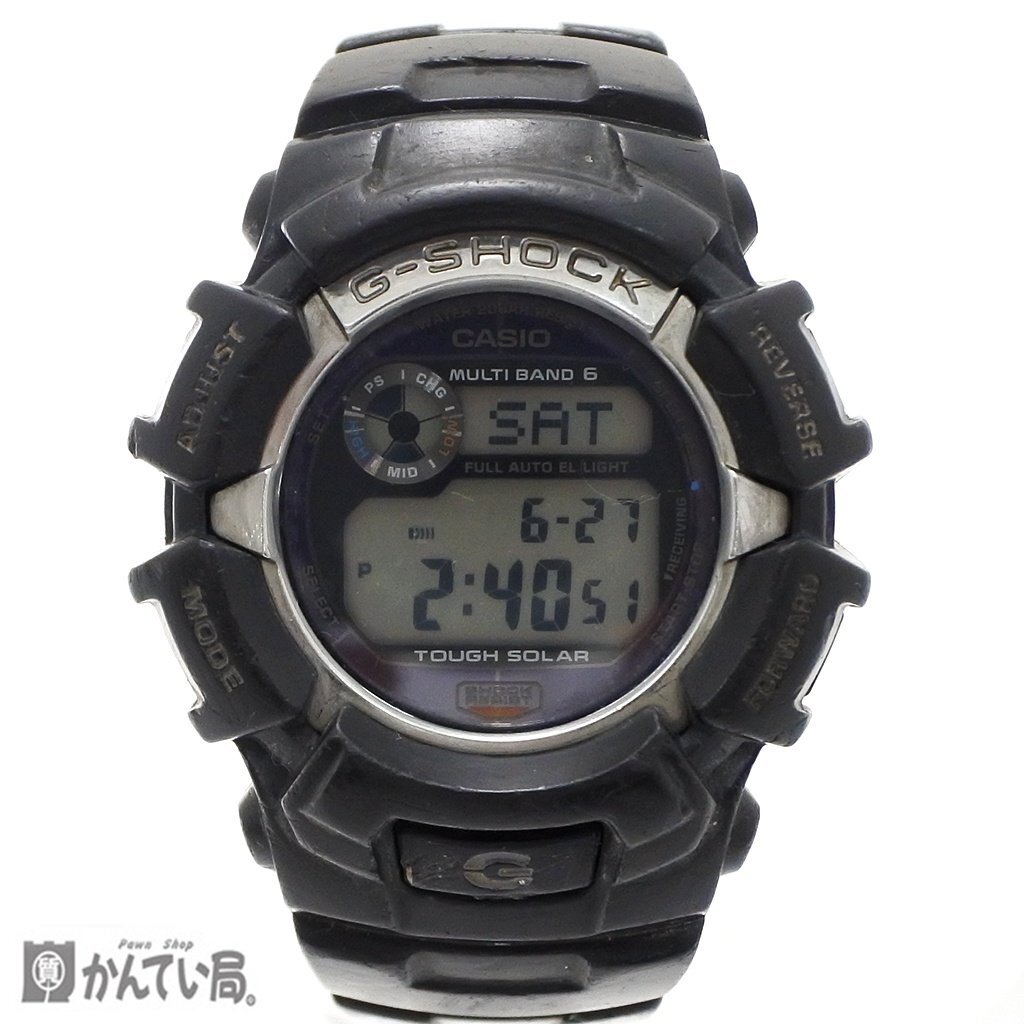 稼働品 CASIO カシオ G-SHOCK ジーショック GW-2310 腕時計 ブラック 黒 本体のみ 樹脂バンド 電波ソーラー メンズ 時計 現状販売品