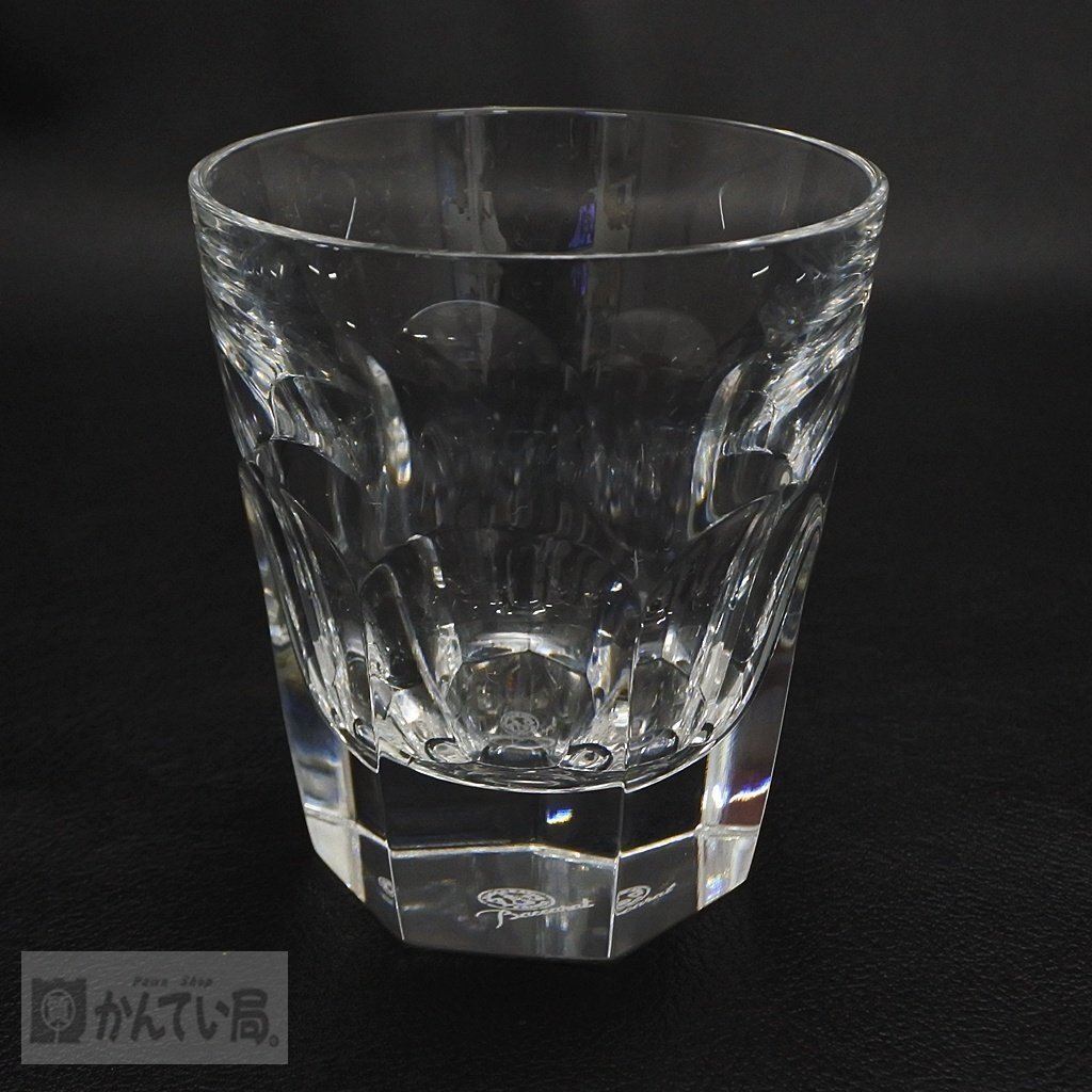 未使用 保管品 Baccarat バカラ アルクール ロックグラス グラス クリスタル 高さ：約9.5ｃｍ×口径：約8.5ｃｍ 箱 冊子有り