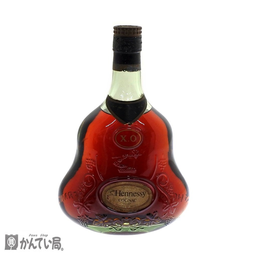 【お酒】未開栓 保管品 Hennessy ヘネシー XO グリーンボトル コニャック COGNAC ブランデー 洋酒 古酒 700ｍｌ 40度 保険付き発送