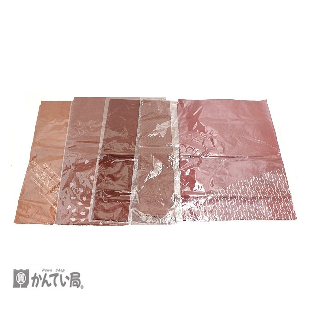 未使用品 帯揚げ 5点セット 帯締め シンプル 和装小物 レディース 女性和装 女性小物 赤 夏 シンプル 大人 オシャレ タグ付き 着物