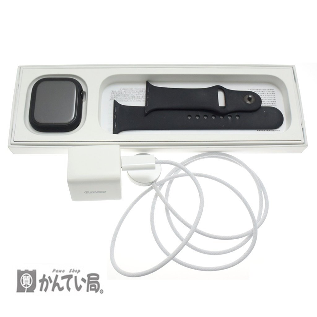 apple watch Series10 MWY43J/A GPS+Cellular 46mm ジェットブラック アルミニウム アップルウォッチ 判定〇 バッテリー100％ シリーズ10