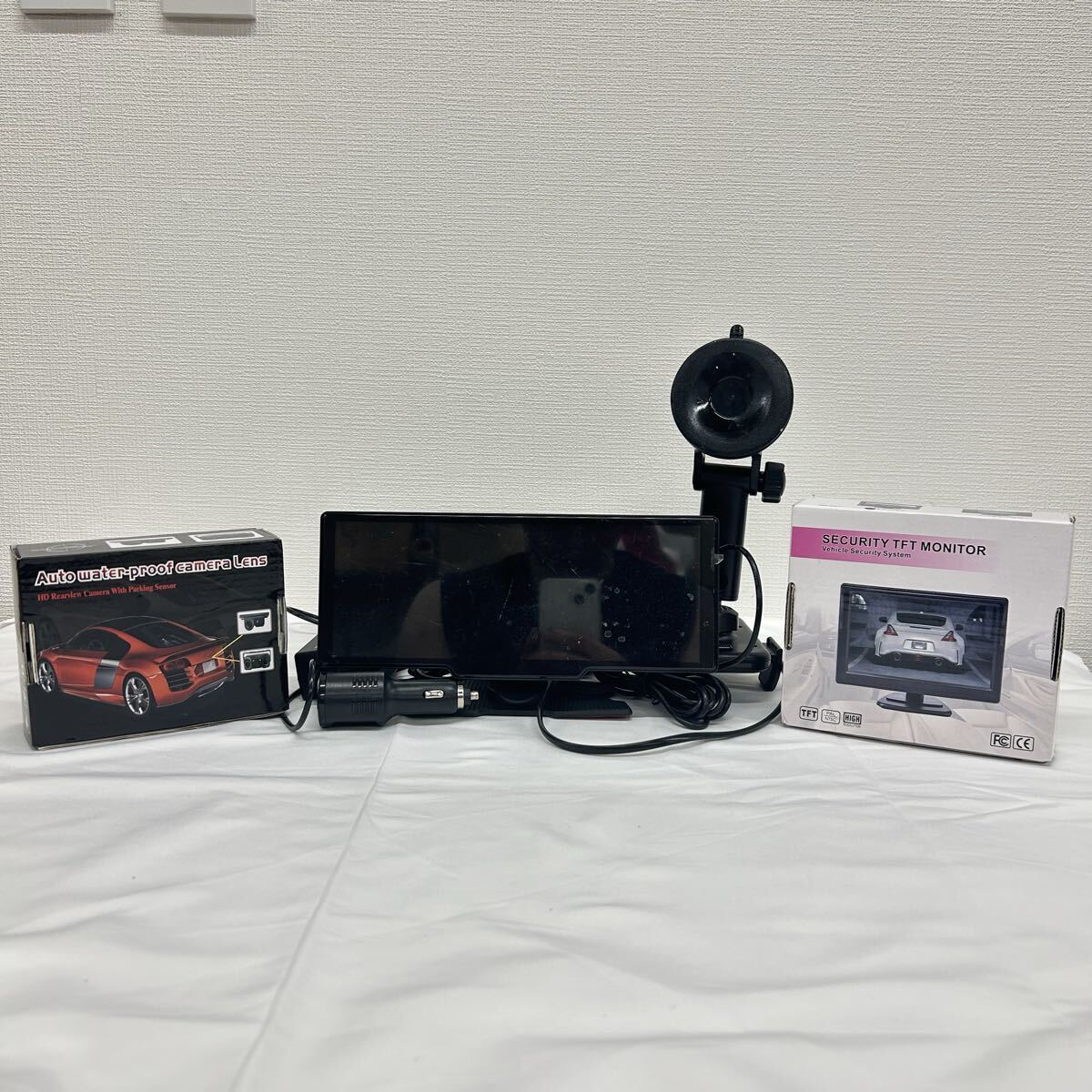 自動車アクセサリー まとめ Herilary P1 スマートモニター 車載TFTモニター バックカメラ スマホホルダー ACMEZING 現状品