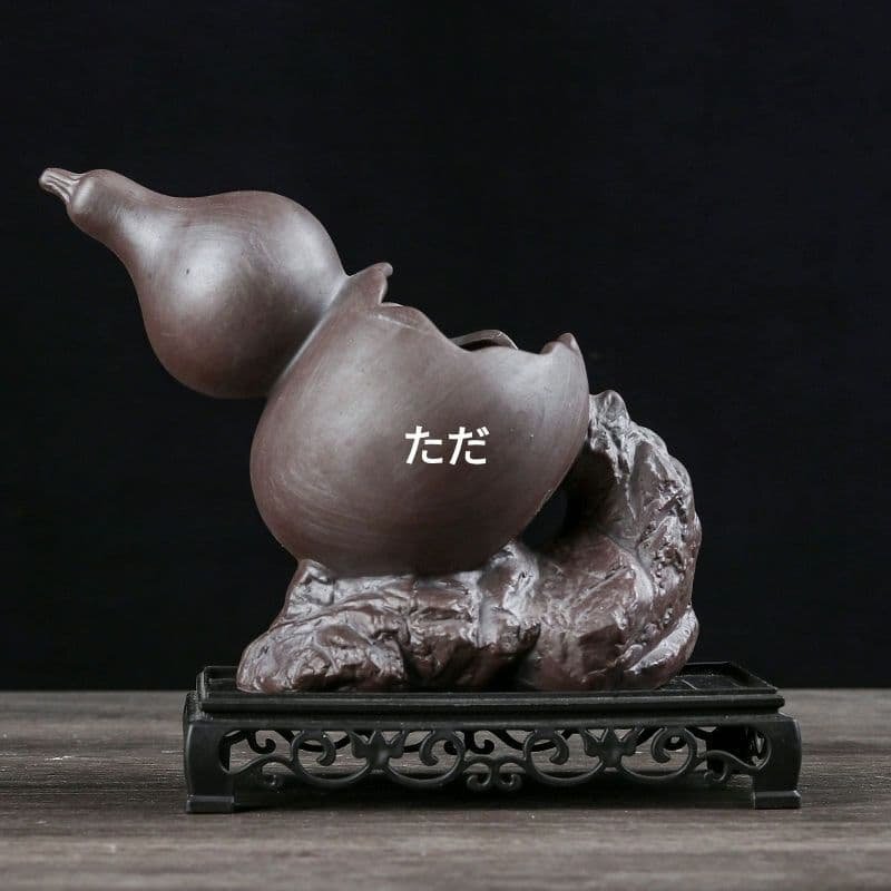 ひょうたん紫砂の鉢 極細工 美品 植木鉢 小品盆栽鉢 大品盆栽