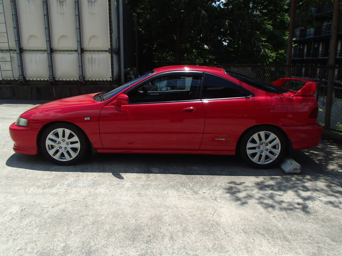 Q34 ホンダ インテグラタイプR DC2 で使用 モデューロ 16インチ アルミホイール 16×7J ＋ スタッドレス 215/45R16 純正サイズ 00Spec 98Sp