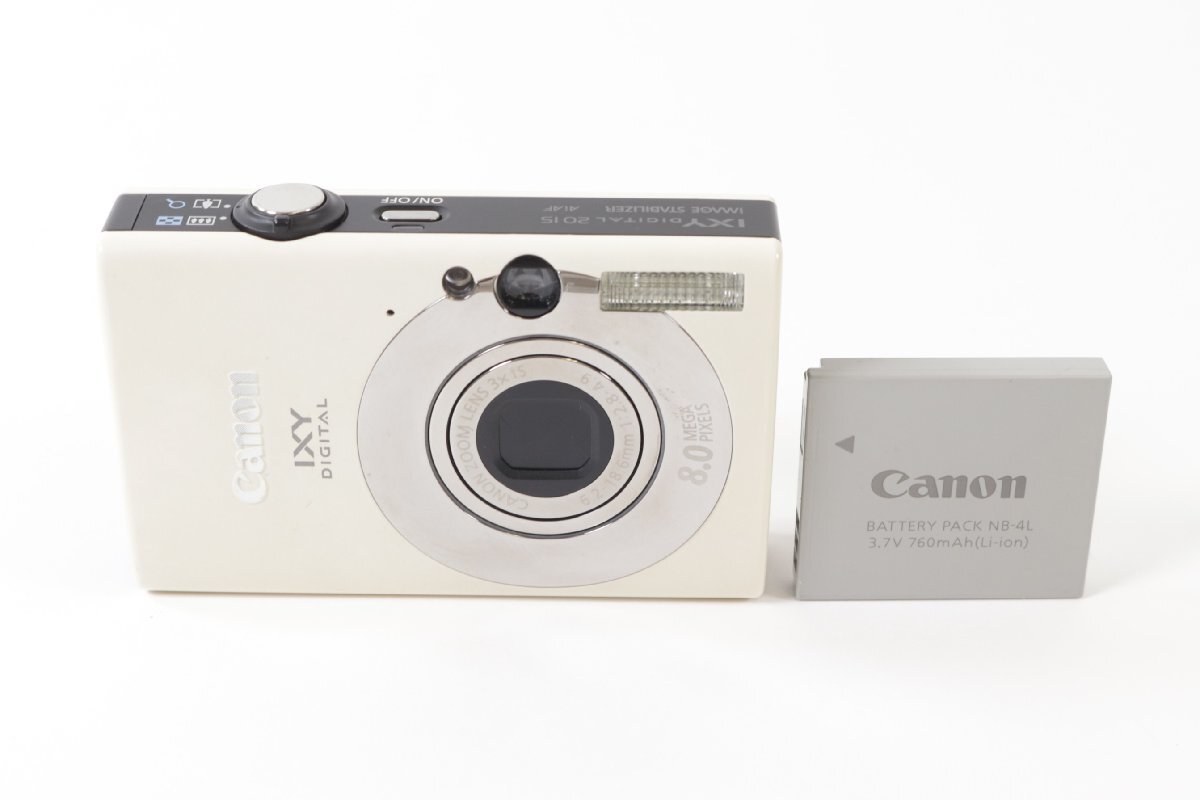 CANON キャノン IXY DIGITAL 20 IS PC1271 イクシー コンパクト カメラ デジタルカメラ コンデジ 動作未確認 1723-AH