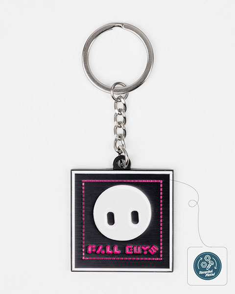 フォールガイズ　Fall Guys キーホルダー (スクエア)