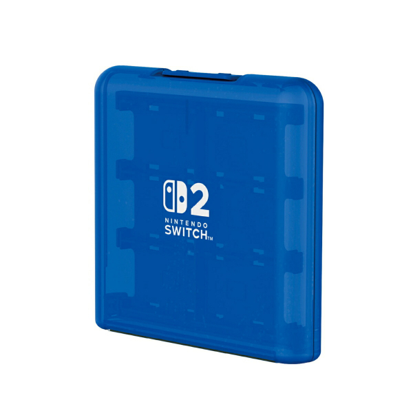 カードケース 12枚収納 for Nintendo Switch 2 クリアブルー
