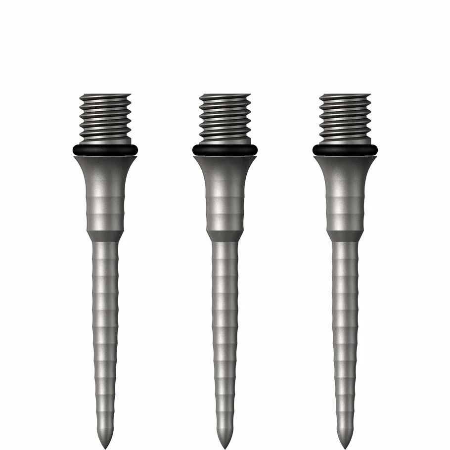 ミッション（Misson Darts）タイタンリップル コンバージョンポイント　シルバー 26mm