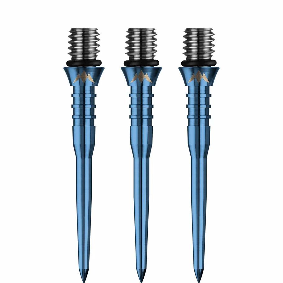 ミッション（Misson Darts）タイタンプロ Ti コンバージョンポイント　グルーブド ソリッドブルー 30mm