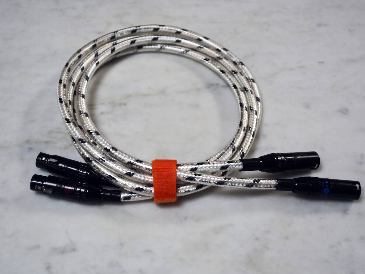 WireWorld ワイヤーワールド Polaris 5 特許/独創=デュアル対称同軸/Dual Symmetri Coax 方向適正導体 1.5M ペア　その2