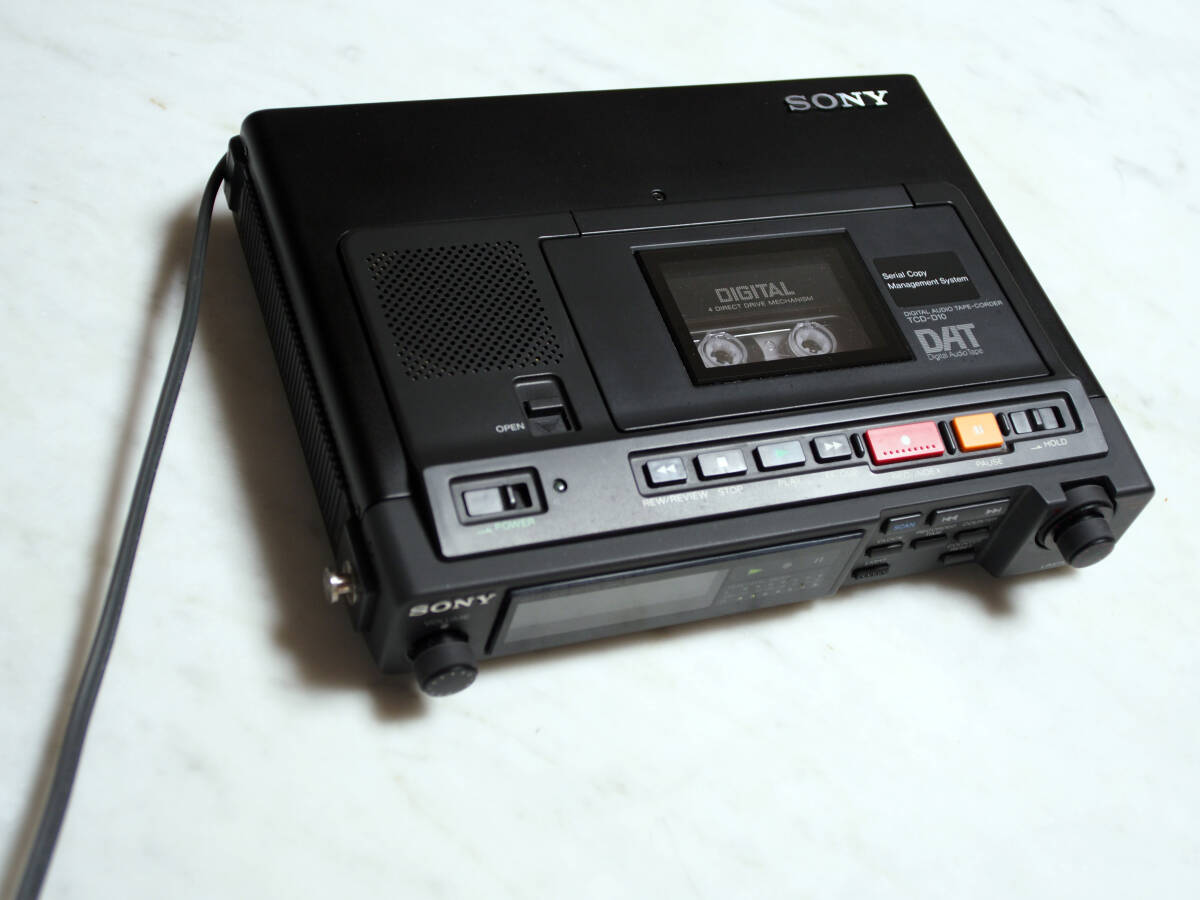 SONY ソニー TCD-D10 デジタル デンスケケース付き DAT機器 【訳アリ】動作確認