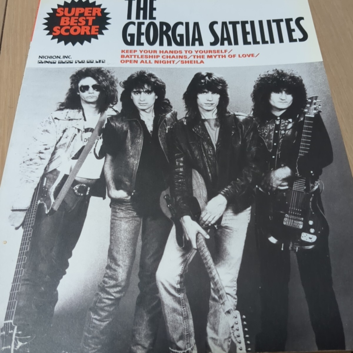 THE GEORGIA SATELLITES SUPER BEST バンドスコア ジョージア サテライツ Georgia Satellites