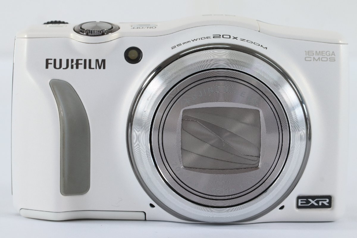 FUJIFILM 富士フィルム FINEPIX F770 EXR コンパクトデジタルカメラ デジカメ ホワイト 1946-AM