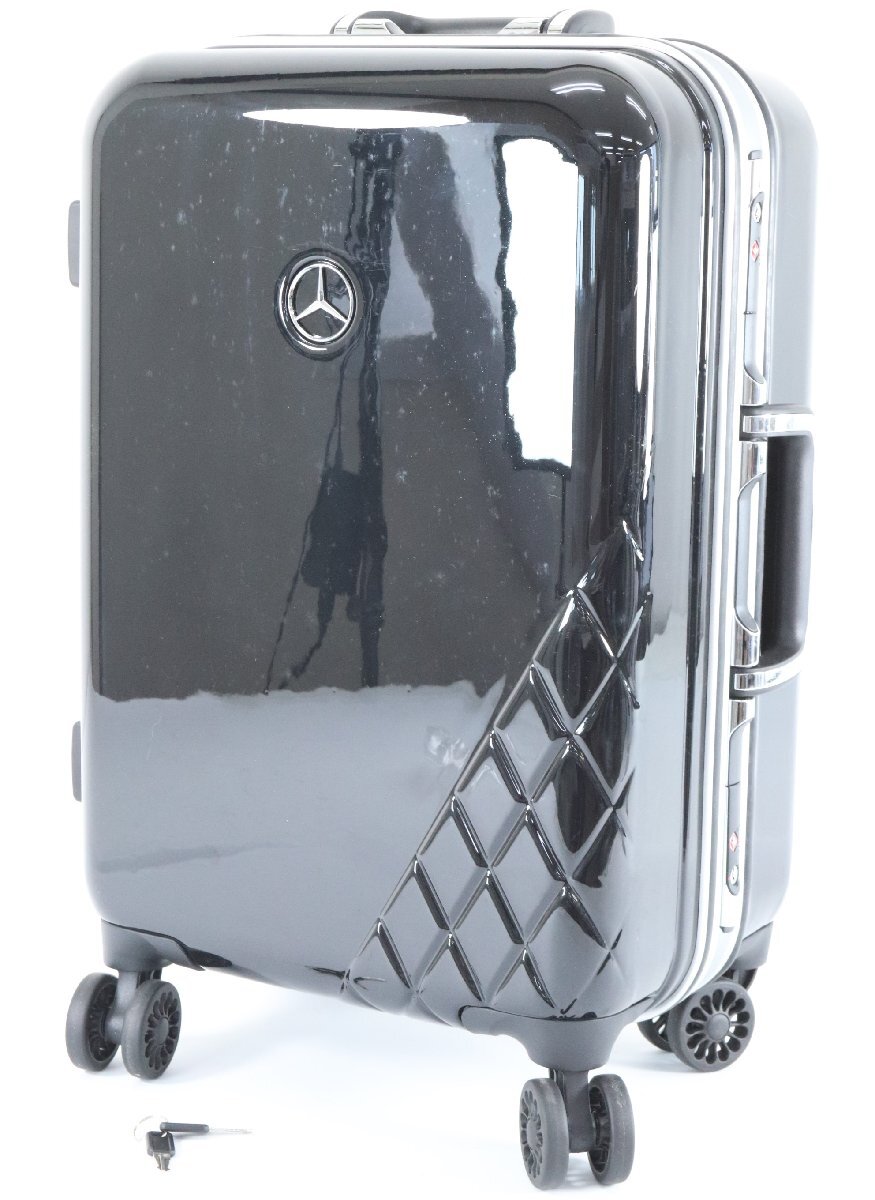 Mercedes-Benz メルセデスベンツ キャリーバッグ キャリーケース スーツケース 旅行 トラベル用品 ブラック 2222-AM