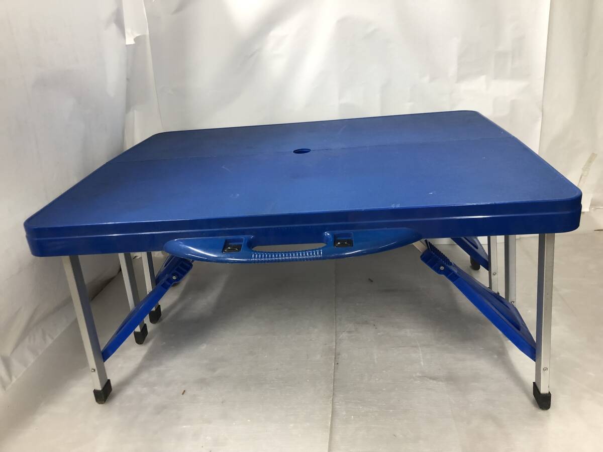 ◆◇ピ/折りたたみ式/ピクニックテーブル＆チェアセット/アウトドア/キャンプ用品/レジャー/汚れ、スレ有/mp5.25-115◇◆