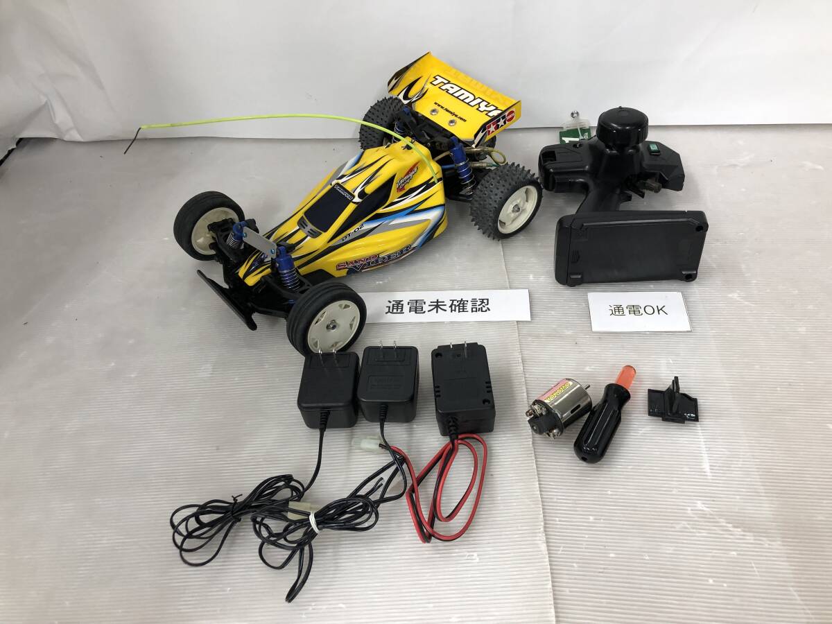 ◆◇浜/TAMIYA/タミヤ/1/10スケール電動ラジコンカー/サンドバイパー/DT-02シャーシ/汚れ有/6.4-128◇◆