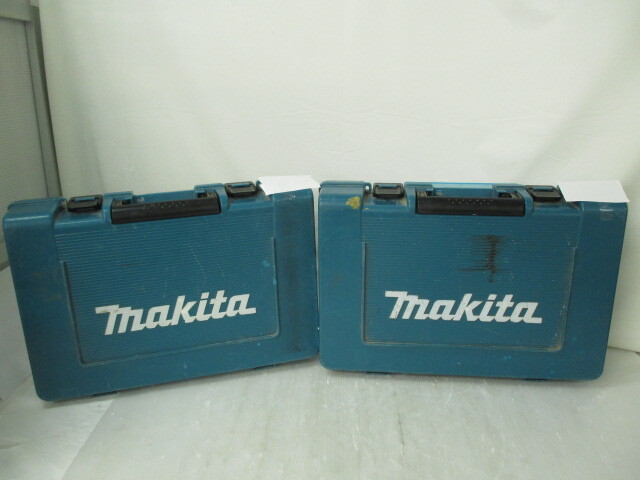 ◆◇ピ/マキタ 工具セット収納ケースのみ2点セット/Makita/住まい/DIY/工具/収納箱/使用感大/mp5.25-015◇◆