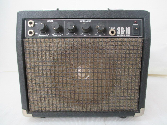 ◆◇静/グヤトーン 小型ギターアンプ/SG-10/東京サウンド/AV機器/コンボアンプ/初心者向け/家庭練習用/通電確認済/使用感大/mS-2785◇◆
