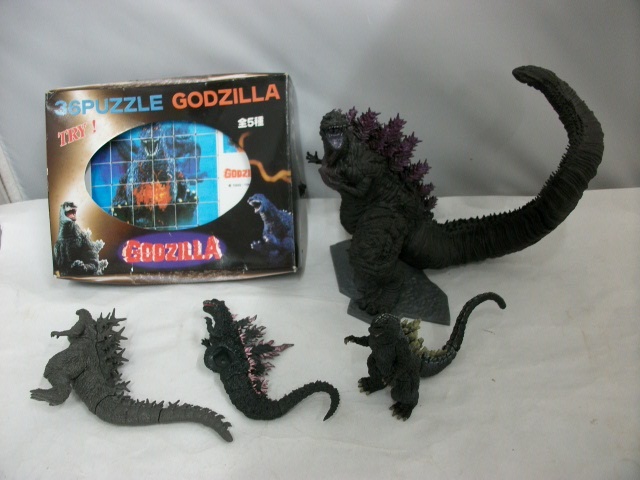 ◆◇静/GODZILLA（ゴジラ）/フィギュア/スライドパズル/ゴジラ36パズル/シンジャパンヒーローズユニバース/第4形態/他/欠品有/mS-2931◇◆
