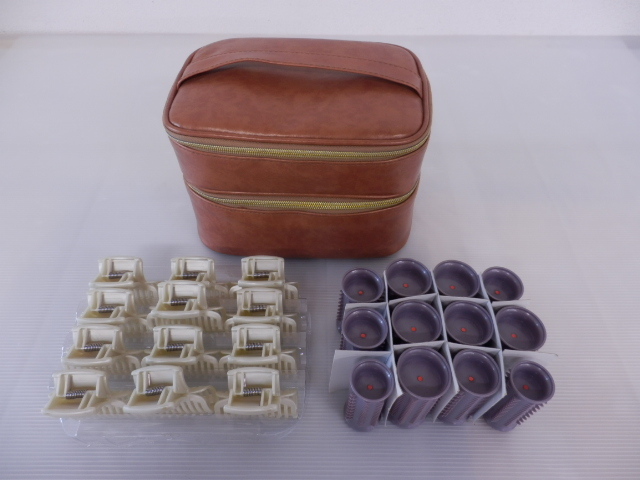 ◆◇浜/CREATE ION ジャストワンミニット イオンホットカーラー/RS6P-T/クレイツ/ビューティ/ヘアセット/動作未確認/使用感有/6.4-014◇◆