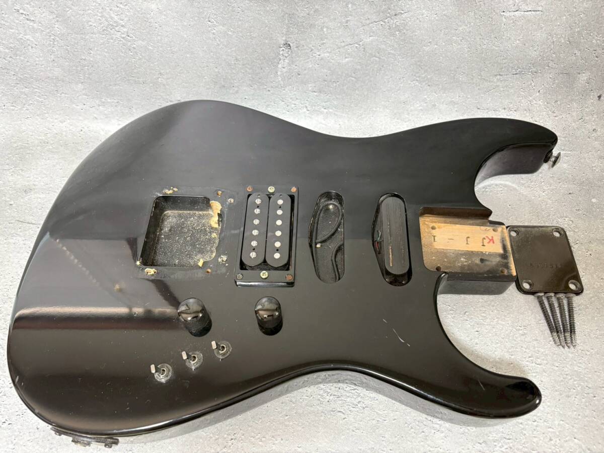 Greco JJ-1 ギター ボディ 80年代 ミディアムスケール ピックアップ プレート付き （1円スタート）