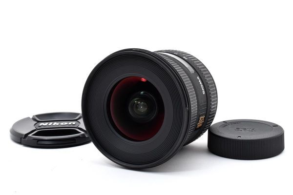 ★美品★ シグマ SIGMA 10-20mm F4-5.6 EX DC HSM ニコン用 B09 ★前後キャップ★ #3451 #8060 #B86