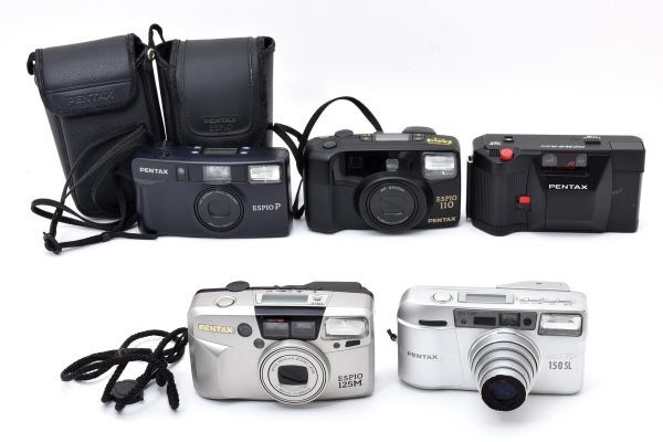★訳あり大特価★ ペンタックス PENTAX ESPIO 150SL /110 /125M /P /PC35AF-M ★5個まとめ★ A51 ★★ #3465 #4160 #B36