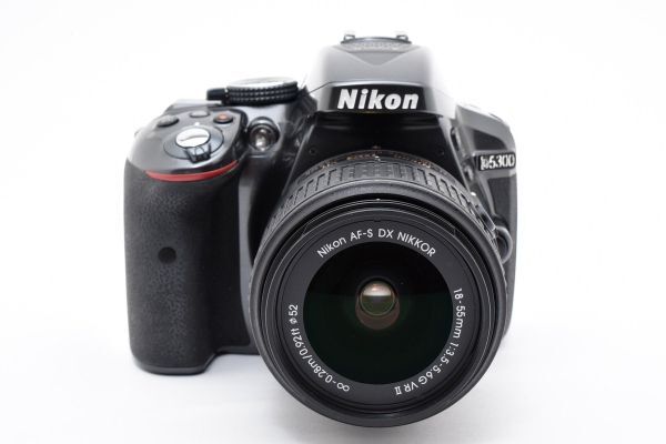 ★美品★ ニコン NIKON D5300 + AF-S 18-55mm F3.5-5.6G II VR レンズキット A13 ★電池★ #3460 #4160 #A33