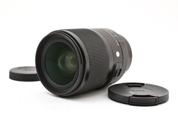 ★美品★ シグマ SIGMA A 35mm F1.4 DG DN ソニーEマウント フルサイズ A77 ★前後キャップ★ #3472 #7160 #A66